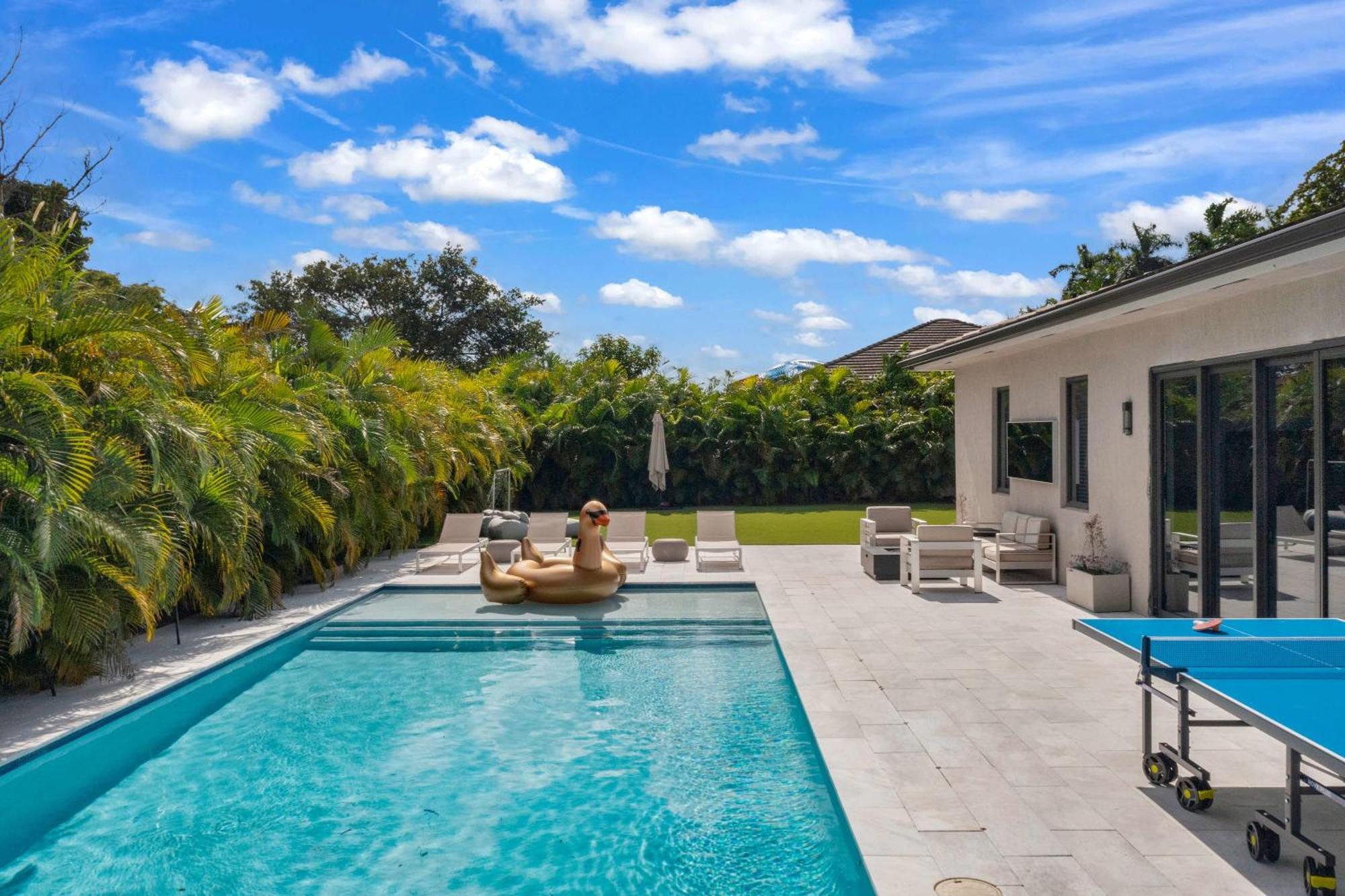 Luxury Villa Amara W/Heated Pool/Sauna/Gym/Bbq Miami Bagian luar foto