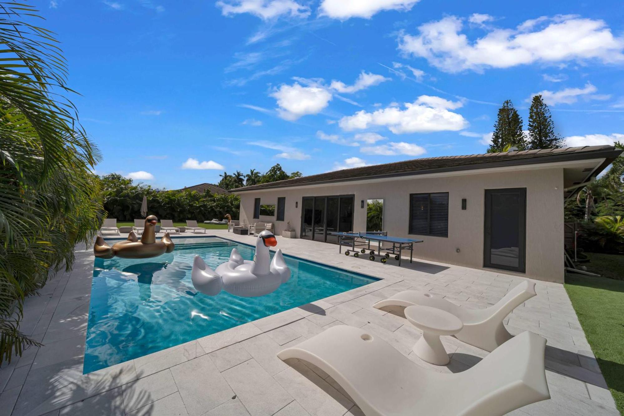 Luxury Villa Amara W/Heated Pool/Sauna/Gym/Bbq Miami Bagian luar foto