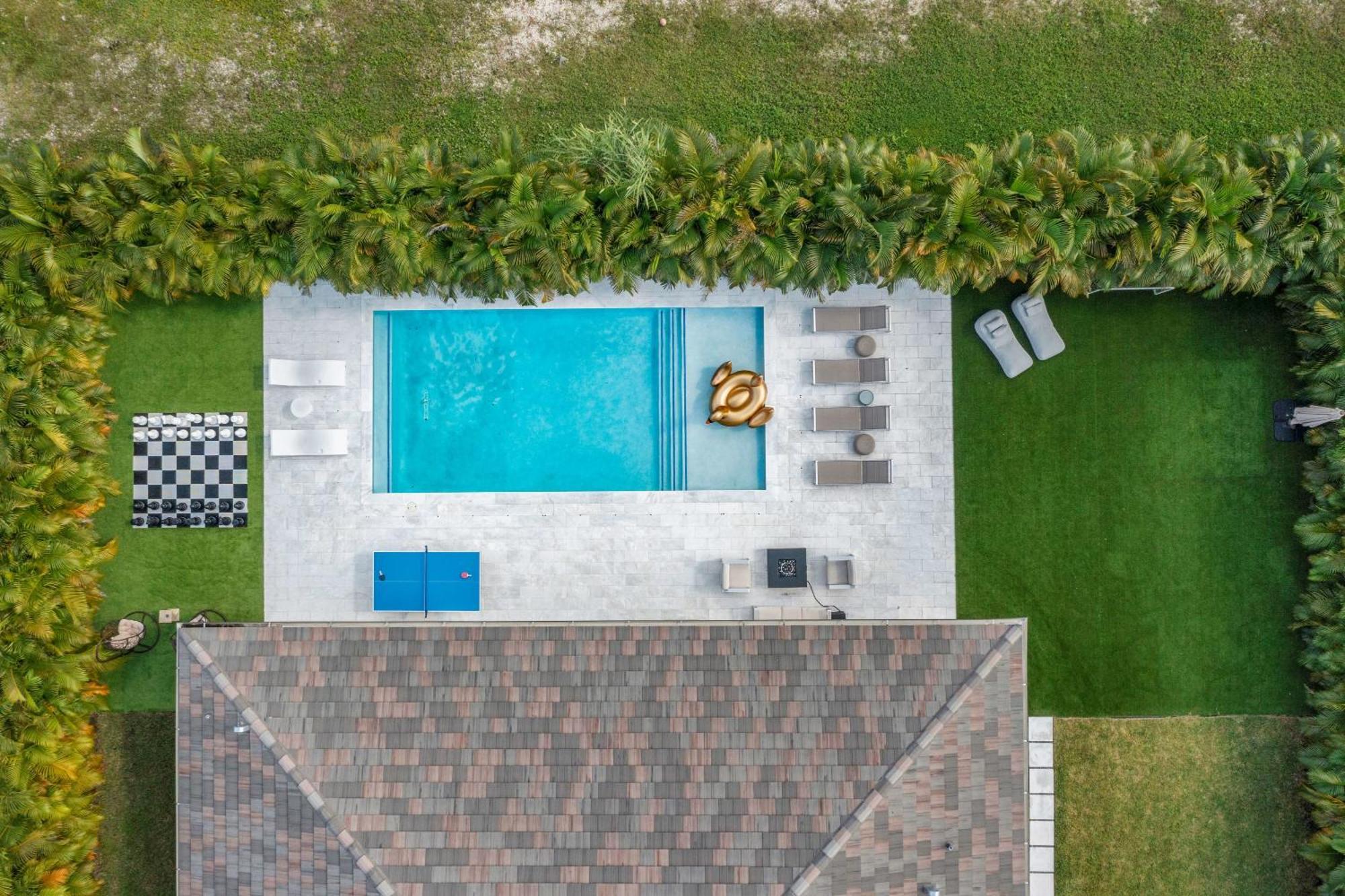Luxury Villa Amara W/Heated Pool/Sauna/Gym/Bbq Miami Bagian luar foto