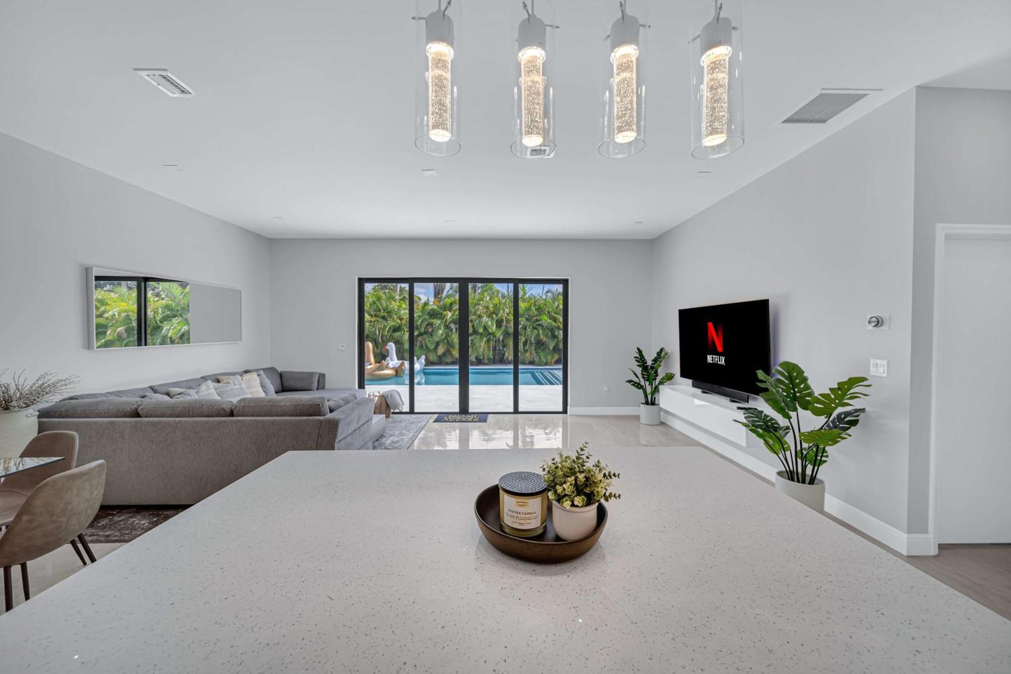 Luxury Villa Amara W/Heated Pool/Sauna/Gym/Bbq Miami Bagian luar foto